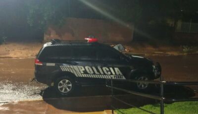 Homem bêbado é flagrado dirigindo viatura de polícia em MS