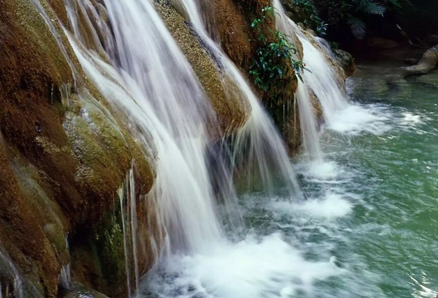 Belas cachoeiras estão entre os vários atrativos do Parque Nacional da Serra da Bodoquena (Foto: Divugação/ICMBio)