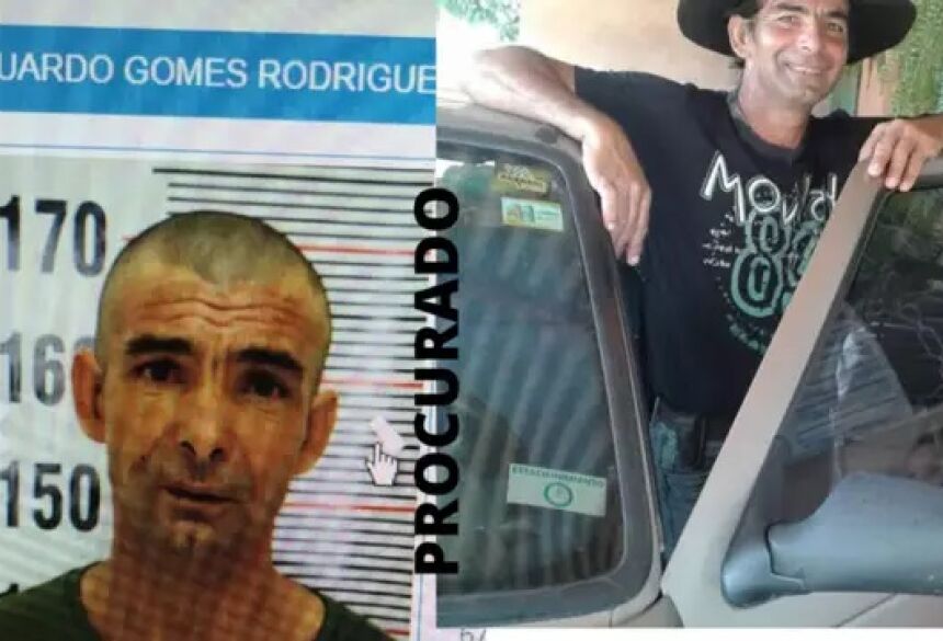 Eduardo Gomes foi preso e é o principal suspeito do assassinato. (Foto: Veja Aqui MS) 