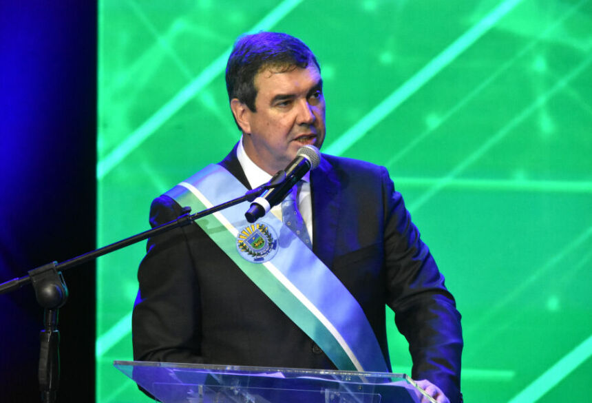 Governador de Mato Grosso do Sul, Eduardo Riedel - FOTO: Gerson Oliveira