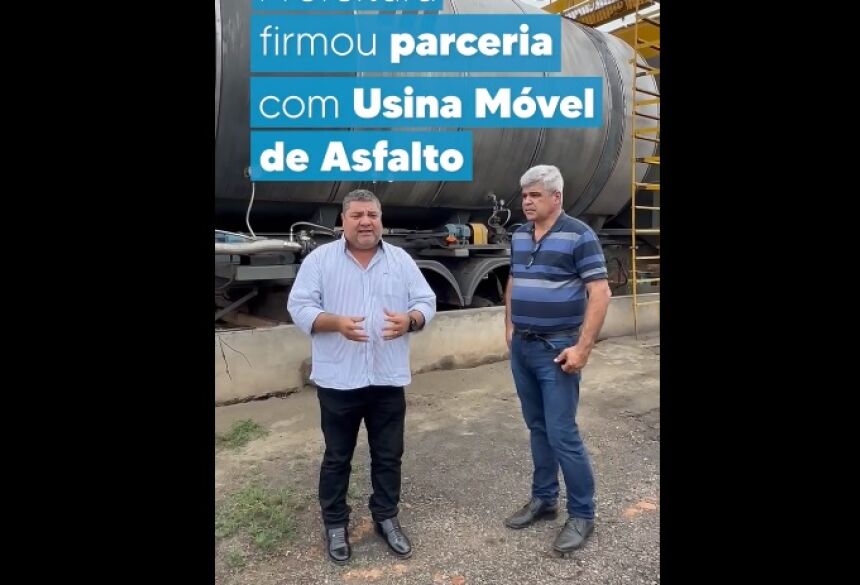 FOTO: VÍDEO FACEBOOK DO PREFEITO