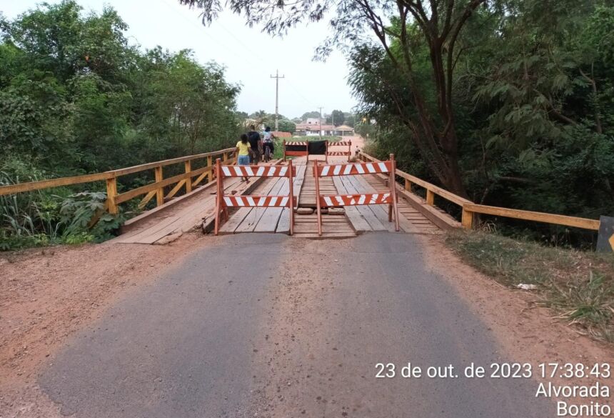 A equipe da Secretaria de Obras iniciará os trabalhos hoje