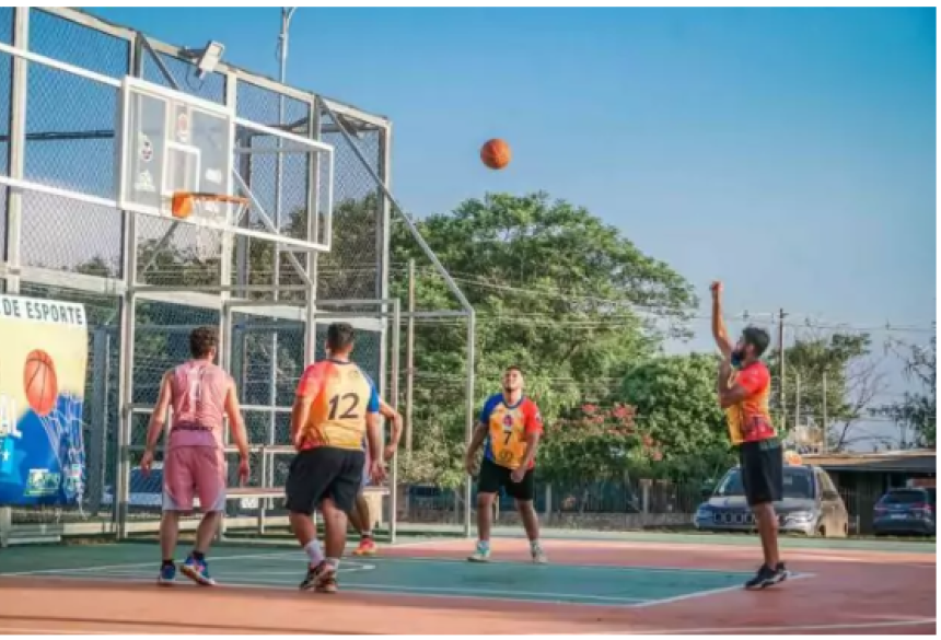 Após a instalação da quadra de Basquete 3×3 na Arena Sintética, a modalidade vem crescendo