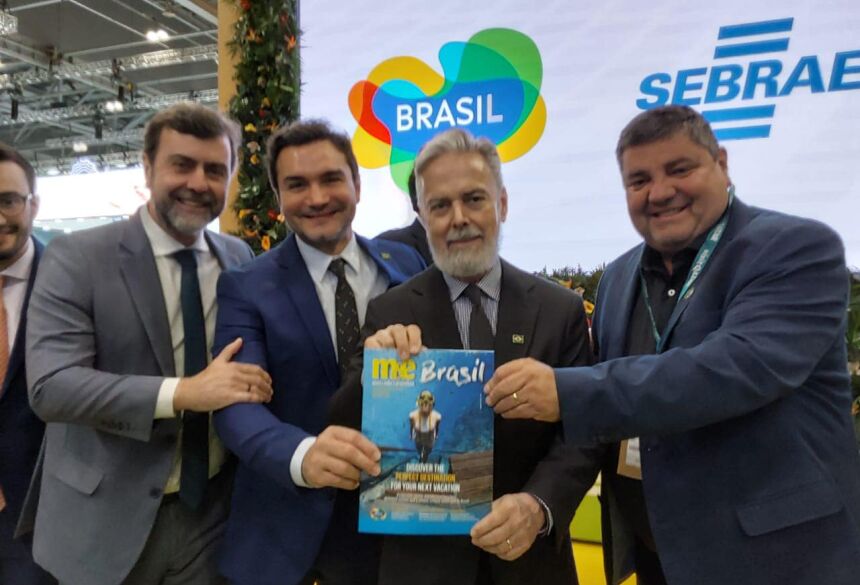 O município participa como coexpositor, a convite do Ministério do Turismo, por meio da Embratur