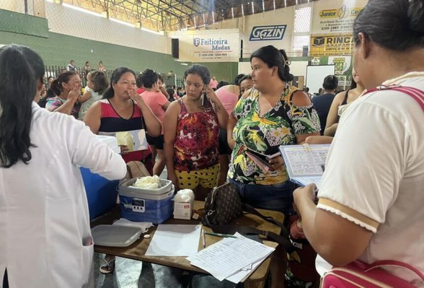 Também participaram as equipes da vacinação, ofertando todas as vacinas do calendário, bem como o da Odontologia, falando sobre a prevenção do câncer bucal