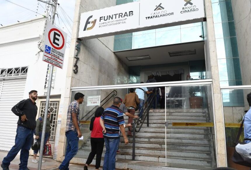 O Feirão acontece no piso térreo da Funtrab, na Rua 13 de maio,