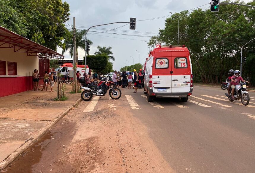 Carlos contou que está separado da mãe da bebê a algum tempo 