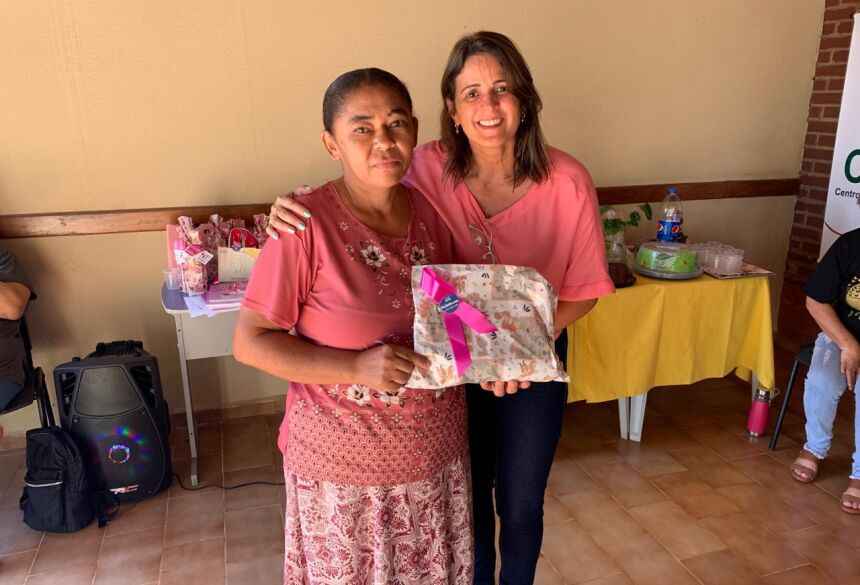 O momento foi uma oportunidade para que as mulheres atendidas na unidade pudessem conversar sobre suas experiências