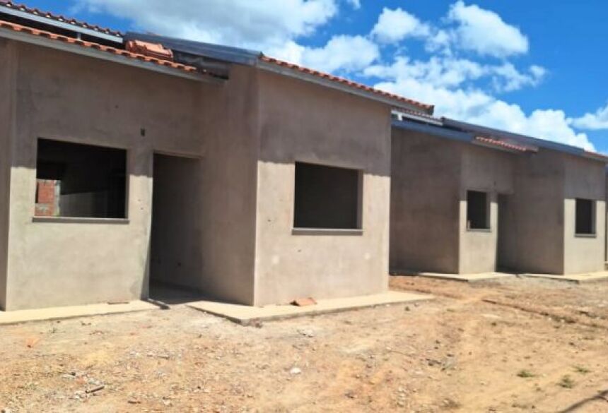 Casas do módulo I estão em fase final de construção e devem ser entregues até junho