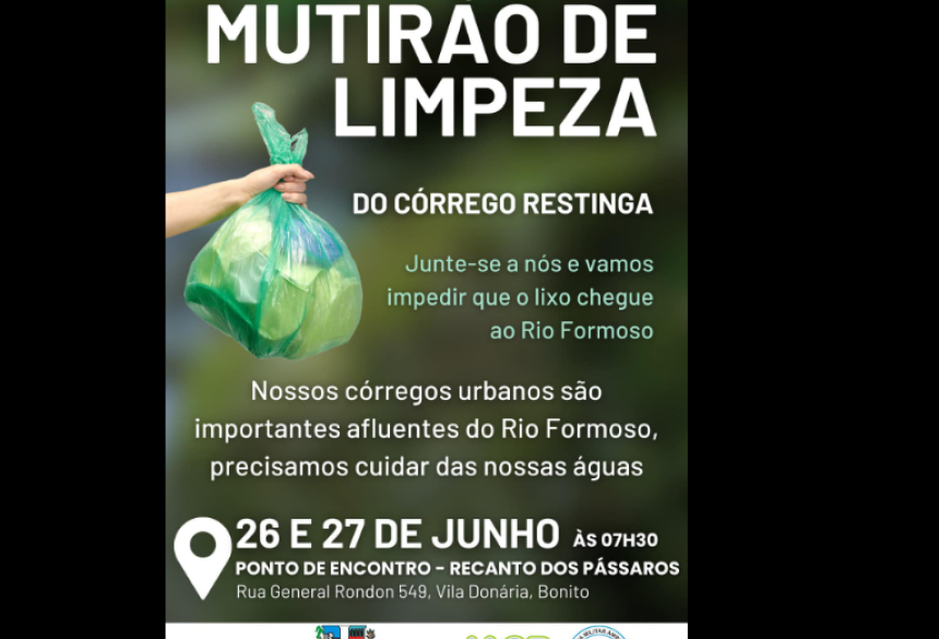 O ponto de encontro acontece às 7h30, no Recanto dos Pássaros, que fica na Rua General Rondon, n° 549, Vila Donária.