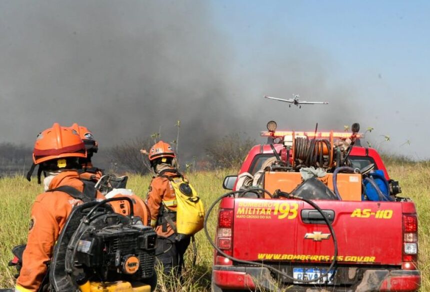 Os bombeiros possuem 13 bases avançadas estabelecidas em pontos estratégicos no entorno de Corumbá