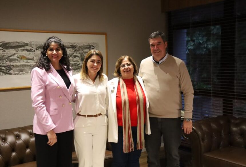 O assunto foi discutido na tarde desta quinta-feira (11) durante encontro com o governador Eduardo Riedel e a secretária de Estado da Cidadania, Viviane Luiza