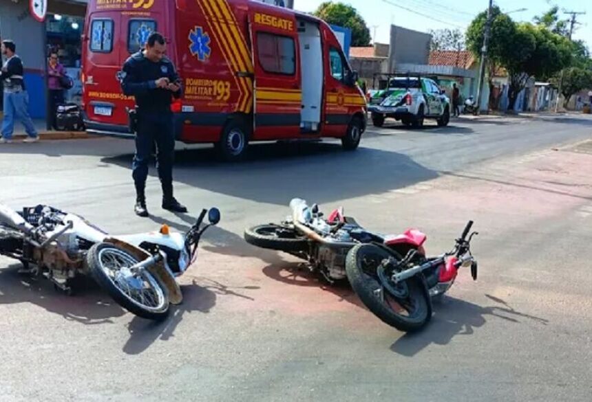 Ele foi socorrido e encaminhado ao Hospital de Aquidauana