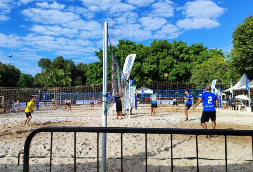 Durante o Festival de Praia em Sonora, será realizada a terceira etapa do Circuito Estadual de Vôlei de Praia adulto