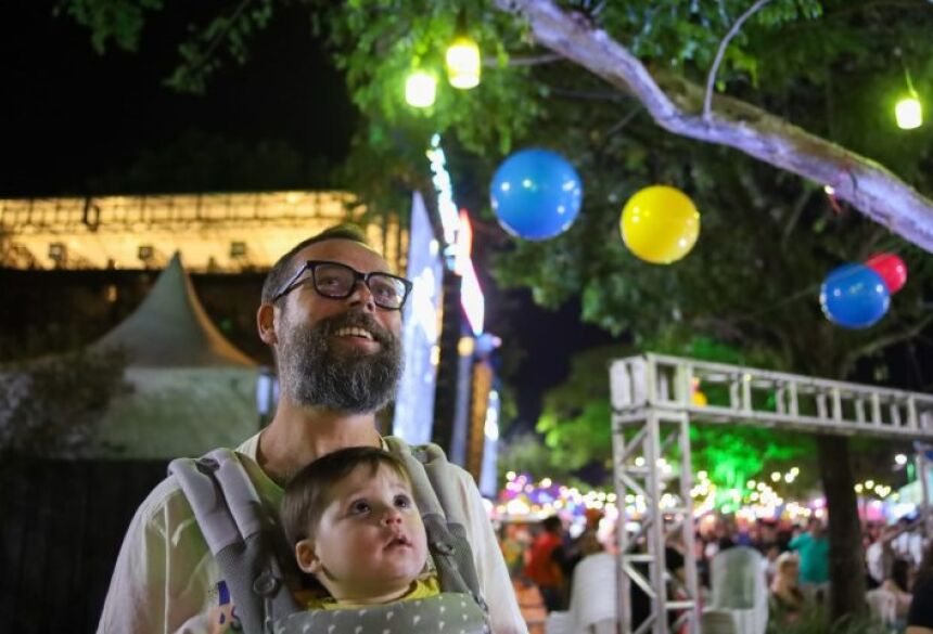 Decorações enfeitam o Festival e, junto às atrações culturais, encantam o público em Bonito