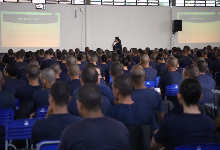 A 2° Tenente da Polícia Militar, Jéssica de Lourdes Nascimento, é a coordenadora do programa