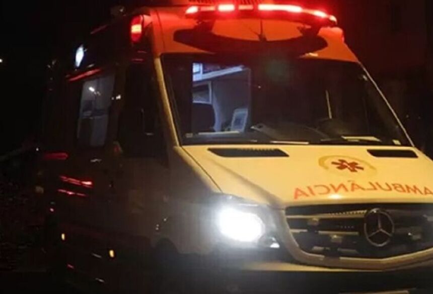 Ele foi socorrido pelo Corpo de Bombeiros e encaminhado ao Hospital Beneficente Dona Elmíria Silvério Barbosa