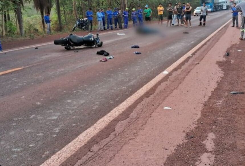 O óbito foi constatado pelo Corpo de Bombeiros. A Perícia Técnica e a Polícia Civil foram acionadas