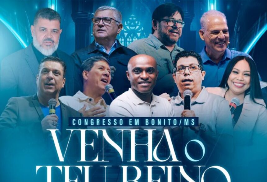  Entre os destaques estão a pastora Rebeca Soares, o cantor Bruno Roques e a banda Doze 2