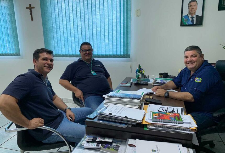 Foto publicada nas redes sociais do Chefe do Executivo