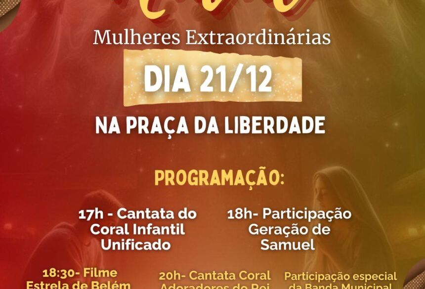 A apresentação contará com duas canções, que as crianças poderão treinar em casa, ou participar do ensaio coletivo