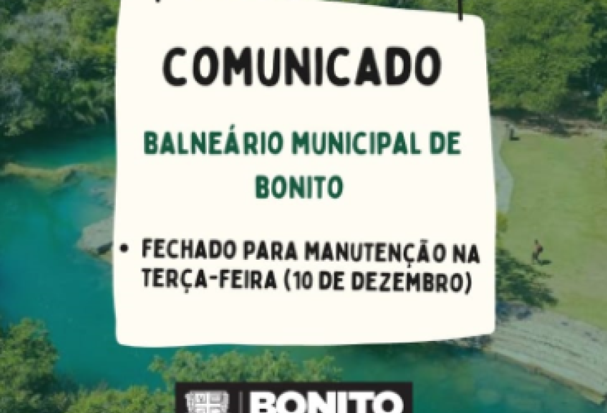 Comunicado divulgado nas redes sociais