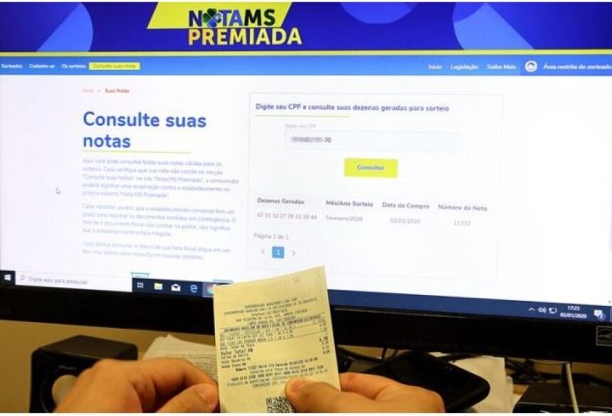 O resultado da premiação pode ser conferido no portal: www.notamspremiada.ms.gov.br