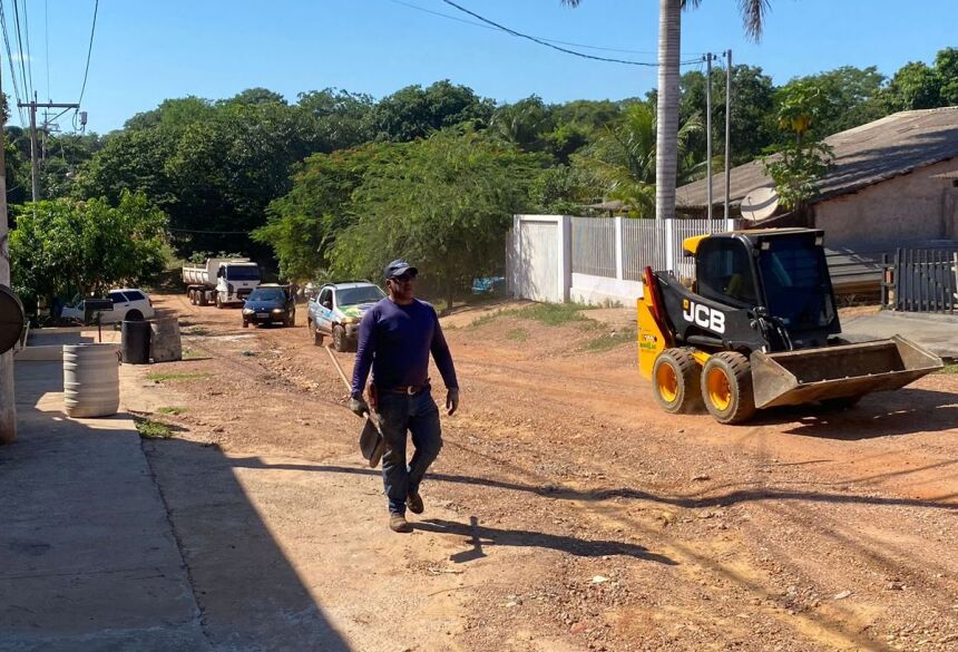 O serviço é realizado para a 38ª Festa de Reis