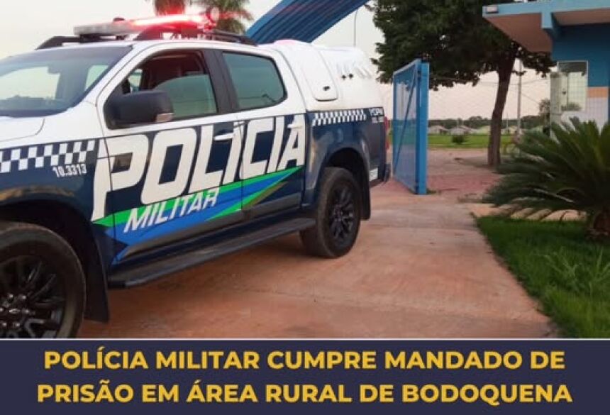 Em seguida, foi conduzido à delegacia de Bodoquena para as providências cabíveis