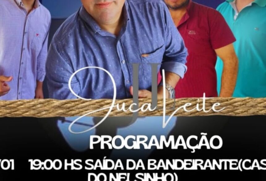 A programação começa no dia 11/01, às 19h, com a saída da bandeirante na "Casa do Nelsinho"