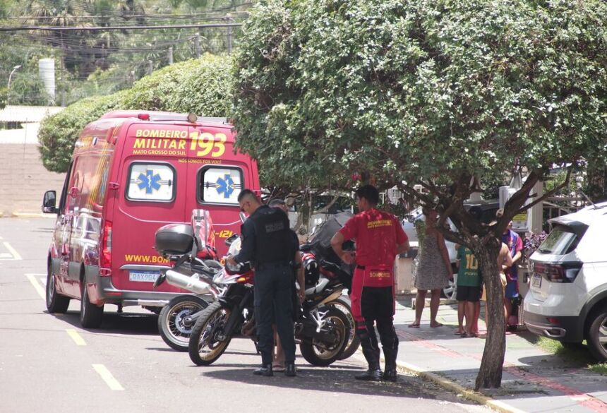 Segundo informações iniciais, a criança ficou bastante ferida e o caso é considerado grave