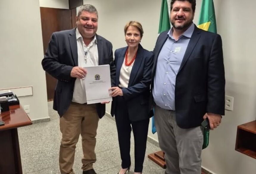 A reunião aconteceu no gabinete da Senadora