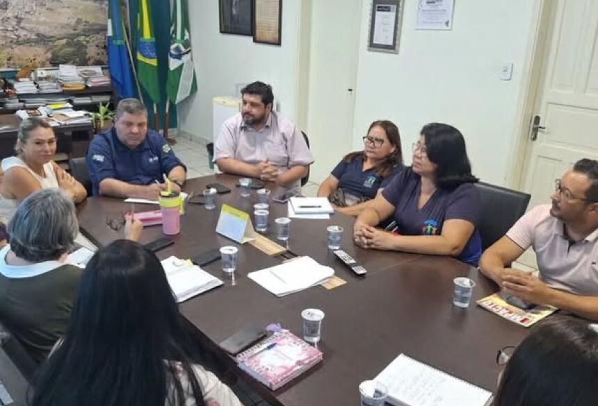 O encontro teve como pauta principal a definição de estratégias e parcerias entre as pastas