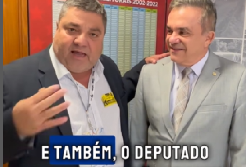 Imagem divulgada nas redes sociais 