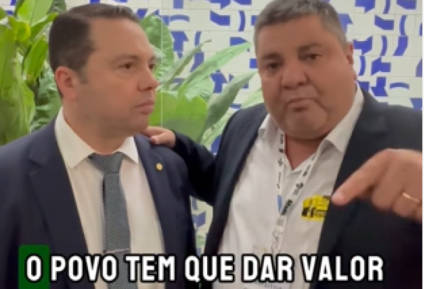 Imagem divulgada nas redes sociais 