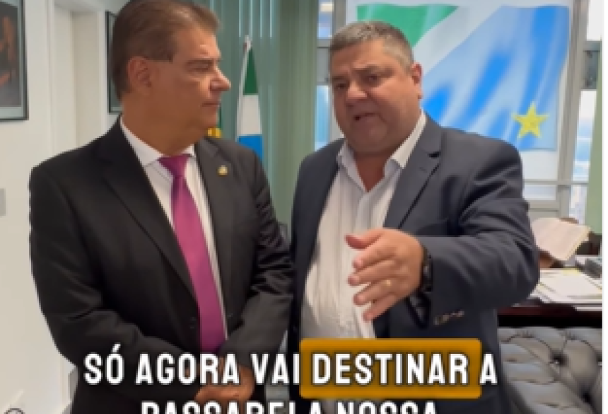 Prefeito com Nelsinho