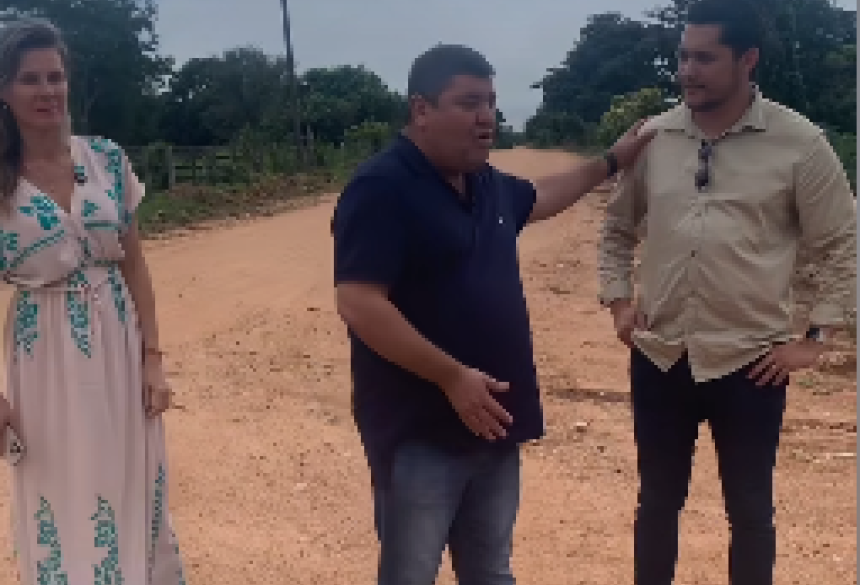 Um vídeo foi publicado nas redes sociasi do prefeito Josmail Rodrigues