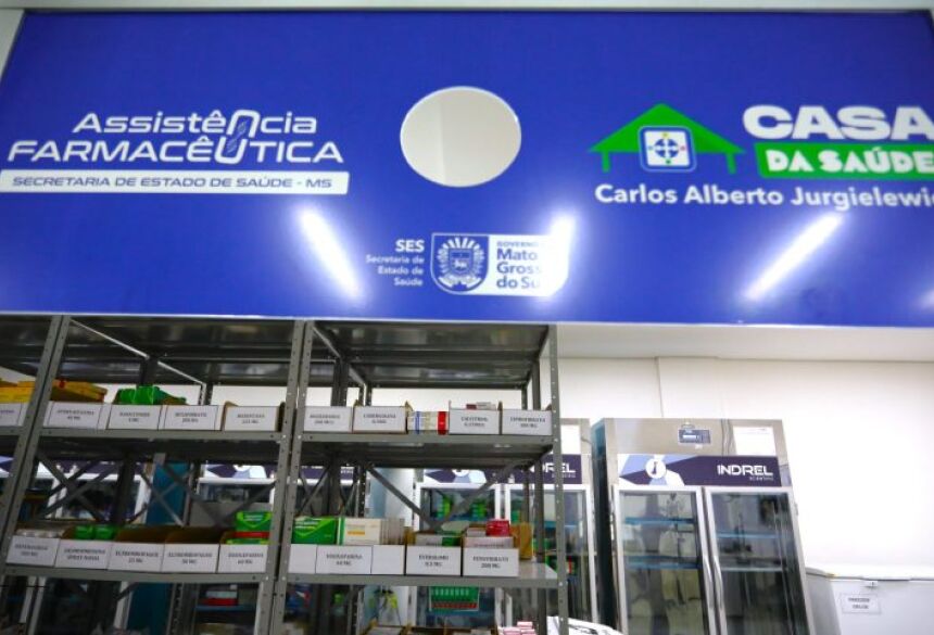 A Casa da Saúde Carlos Alberto Jurgielewicz fornece medicamentos disponibilizados pelo SUS 