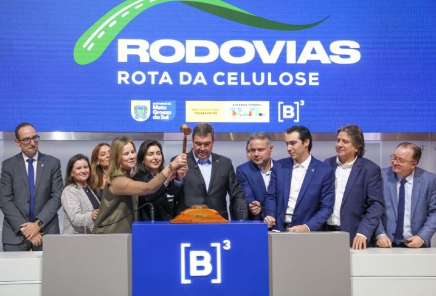 O leilão realizado pelo Governo do Estado concedeu as rodovias estaduais MS-040, MS-338 e MS-395