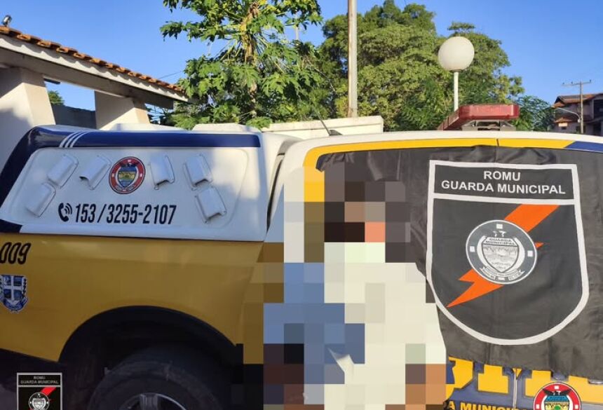 O detido foi apresentado ao investigador de plantão sem lesão corporal aparente