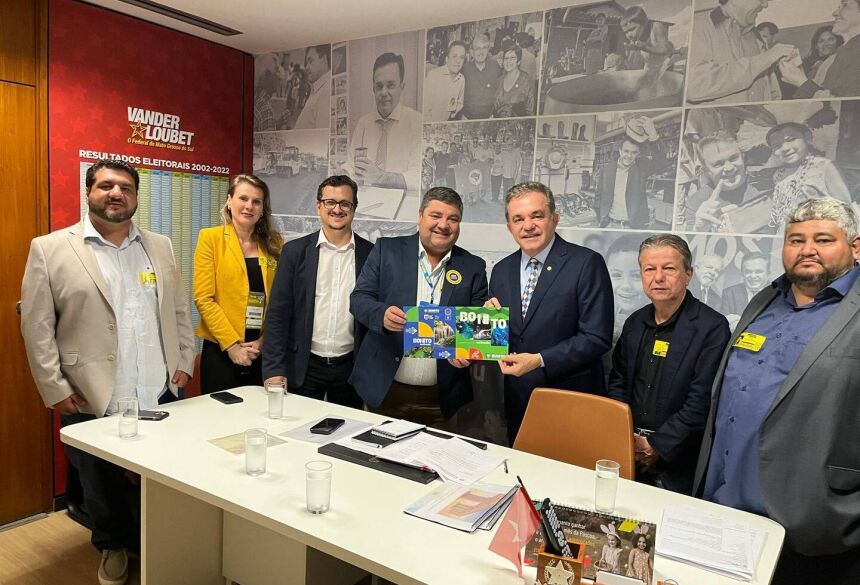 Josmail também aproveitou para reconhecer o empenho de Vander Loubet em Brasília