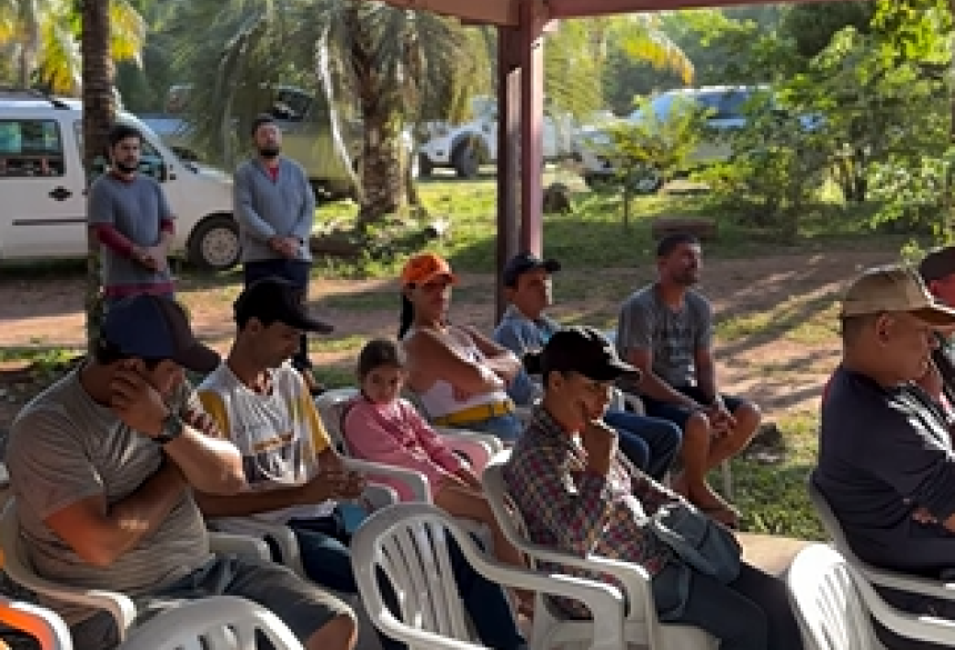 Imagem divulgada nas redes sociais 