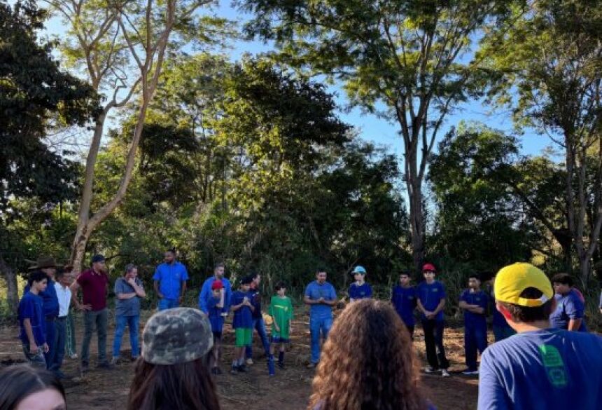 O projeto contou com a presença do secretário municipal de Obras
