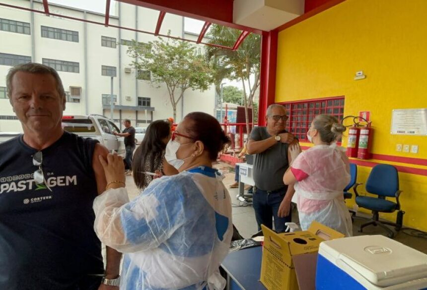 Mato Grosso do Sul já recebeu do Ministério da Saúde um total de 1.221.420 doses da vacina contra a Influenza em 2025