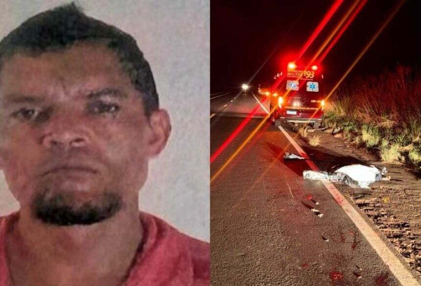 O ciclista estava pedalando pela rodovia, quando foi atingido pelo veículo, no sentido da pista que liga a cidade ao distrito de Nova Casa Verde