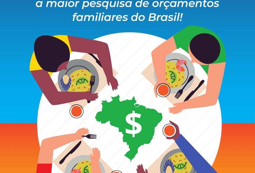 O objetivo da POF é entender como vivem, consomem e se organizam financeiramente as famílias brasileiras