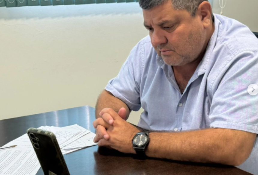 Imagem divulgada nas redes sociais 