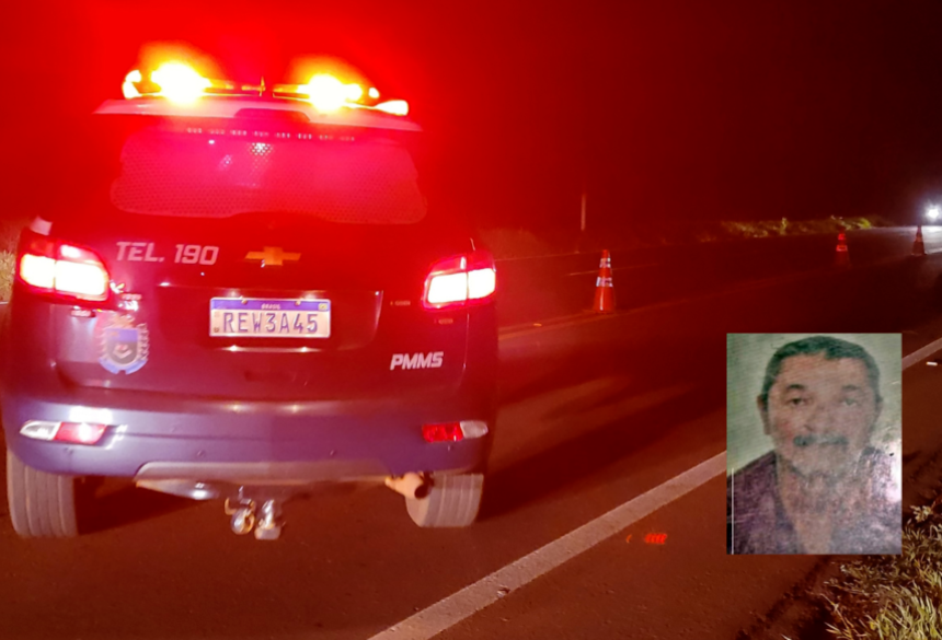  O delegado e um investigador estiveram no local e constataram que Epifânio havia sido atropelado