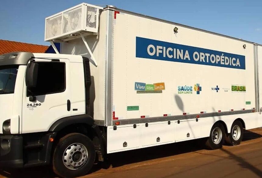 Em Bonito, 41 pacientes foram contemplados com os atendimentos da carreta ortopédica