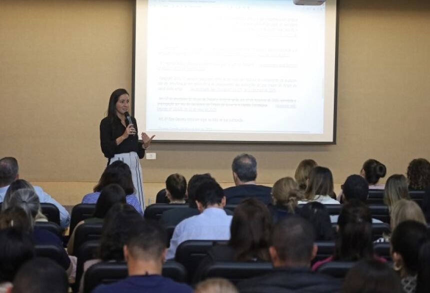 A auditora de controle externo do TCE-MS, Anahi Loureiro de Almeida Philbois